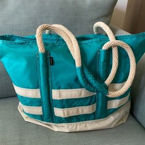 L.L Bean tote with rope handles